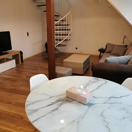 Helle Maisonnette Wohnung Penthouse Recklinghausen Extérieur photo