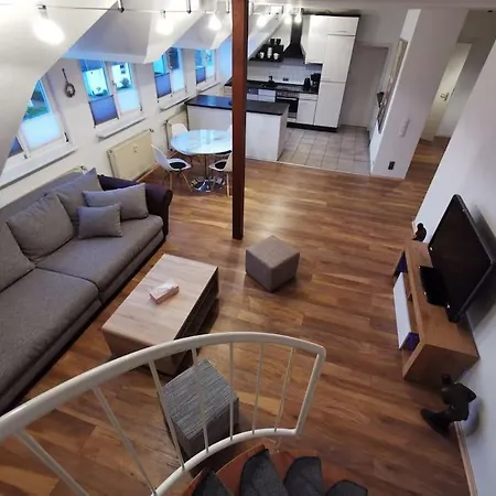 Helle Maisonnette Wohnung Penthouse Recklinghausen Extérieur photo
